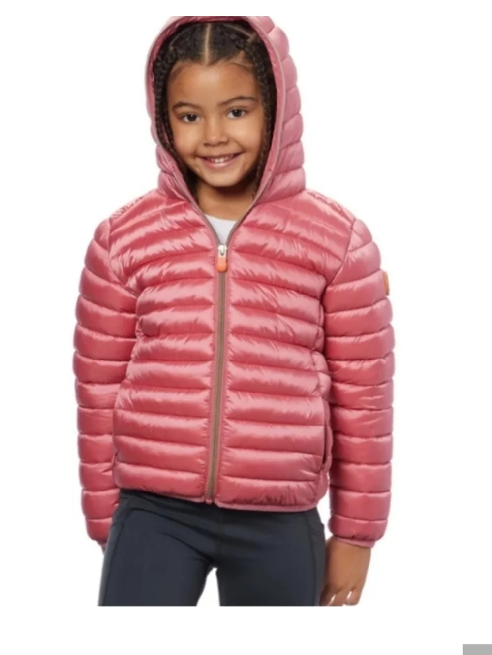 Kids' Lightweight Puffer JacketNWT | Blue Hooded Coat | WarmSynthetic Down |